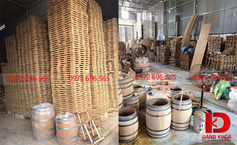 Quy trình sản xuất thùng rượu gỗ sồi tại quận Ba Vì 
